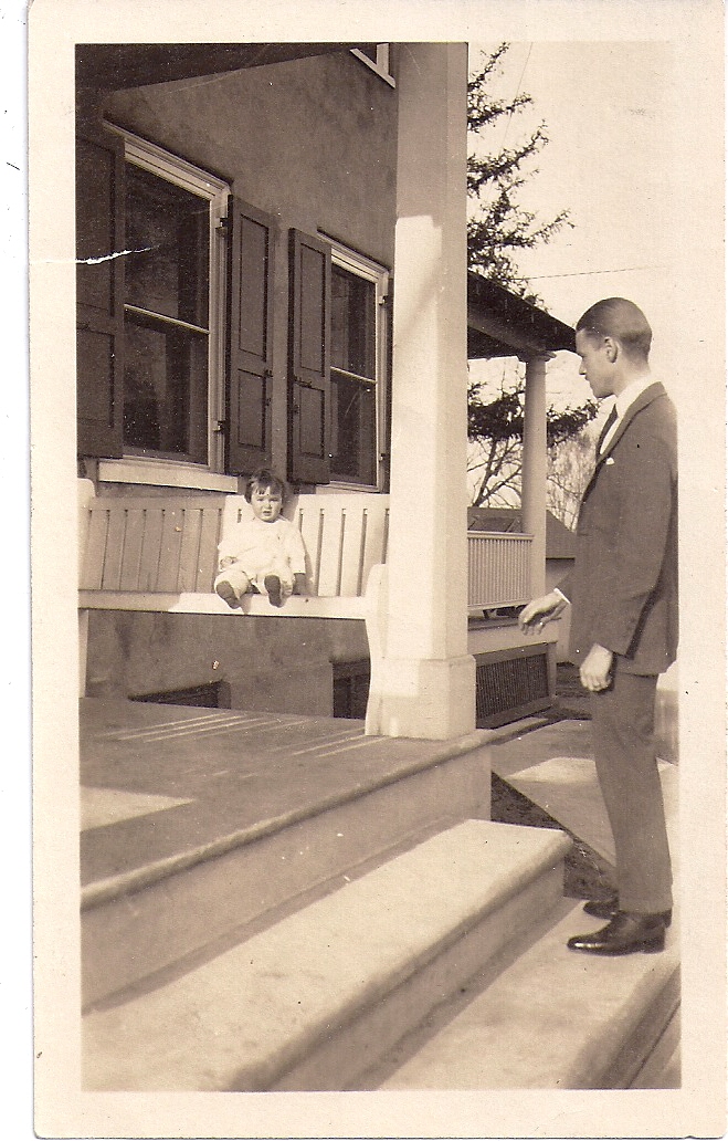 Ralph T Downes (left) and Ralph A Downes