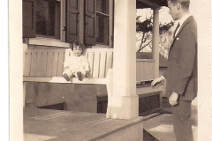 Ralph T Downes (left) and Ralph A Downes