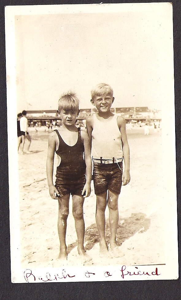 Ralph Torrance Downes (left) and a Friend