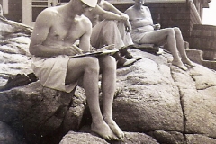 Ralph Torrance, Hazel Torrance and Ralph Anson Downes