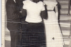 Ralph Downes and Date at a Formal Gathering